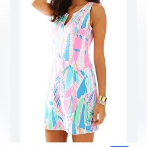 Lilly Pulitzer Colorful Tropical Mini Dress